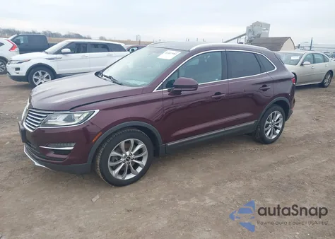 2017 Lincoln Mkc Select z USA, uszkodzony, nr VIN 5LMCJ2C97HUL11812